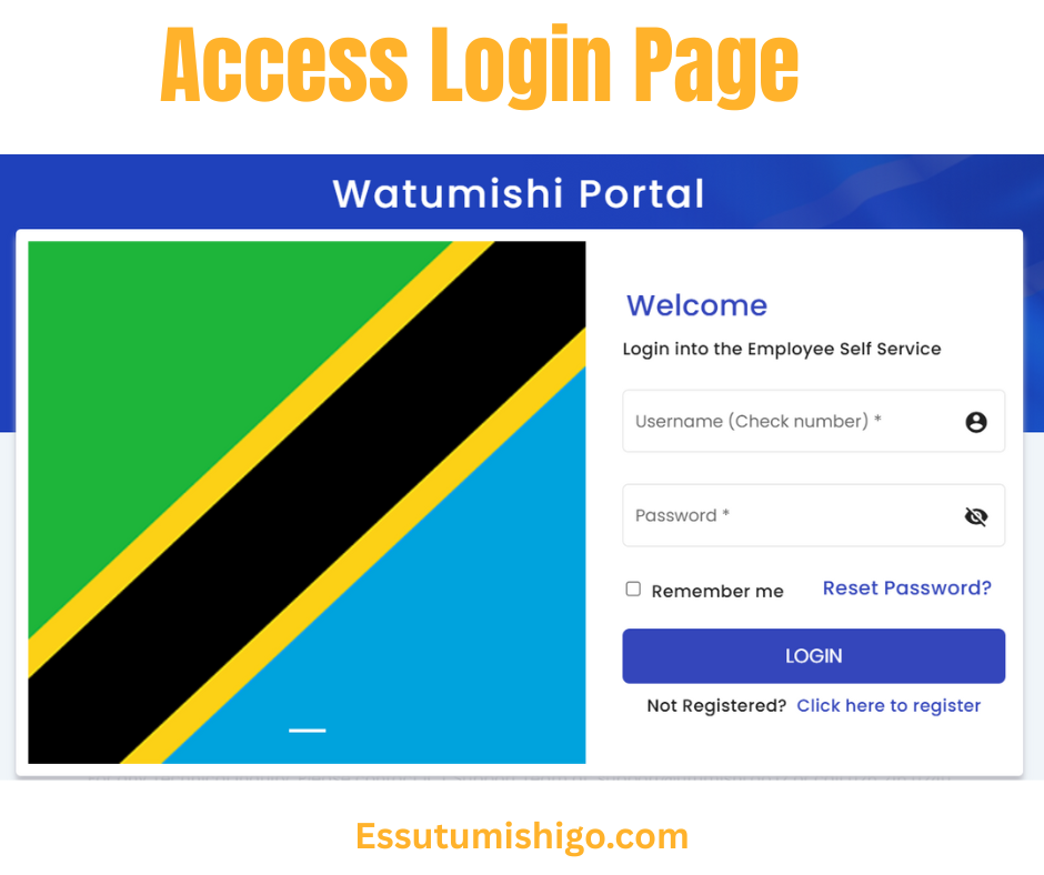 Access Login Page